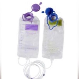 4 Kangaroo Joey Dual Bag Feed Set - 1000 mL Flush Set 763662 New Factory…